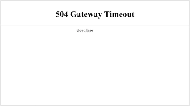 ارور 504 Gateway Timeout چیست؟