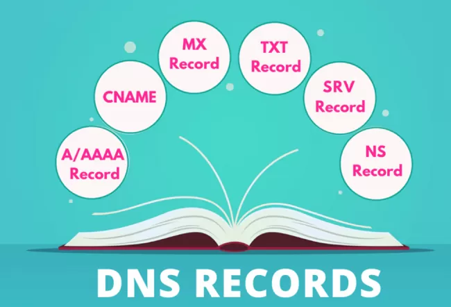 انواع رکوردهای DNS