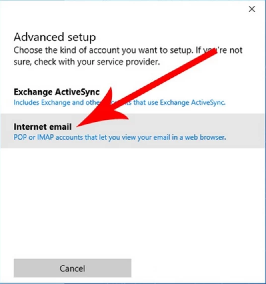 اضافه کردن اکانت ایمیل هاست سی پنل به نرم افزار Mail ویندوز 10