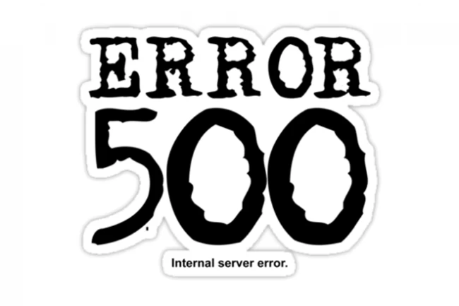 HTTP Error 500 Internal server error