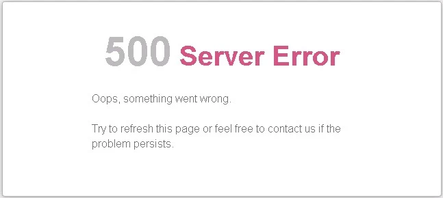 آموزش رفع خطای HTTP Error 500 Internal server error