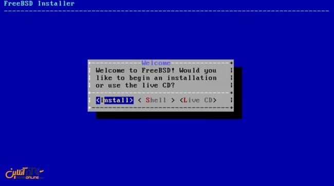 نصب freeBSD - نحوه نصب